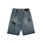 Chrome Hearts Black Cross Shorts