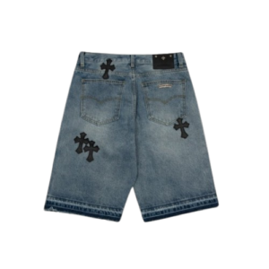 Chrome Hearts Black Cross Shorts