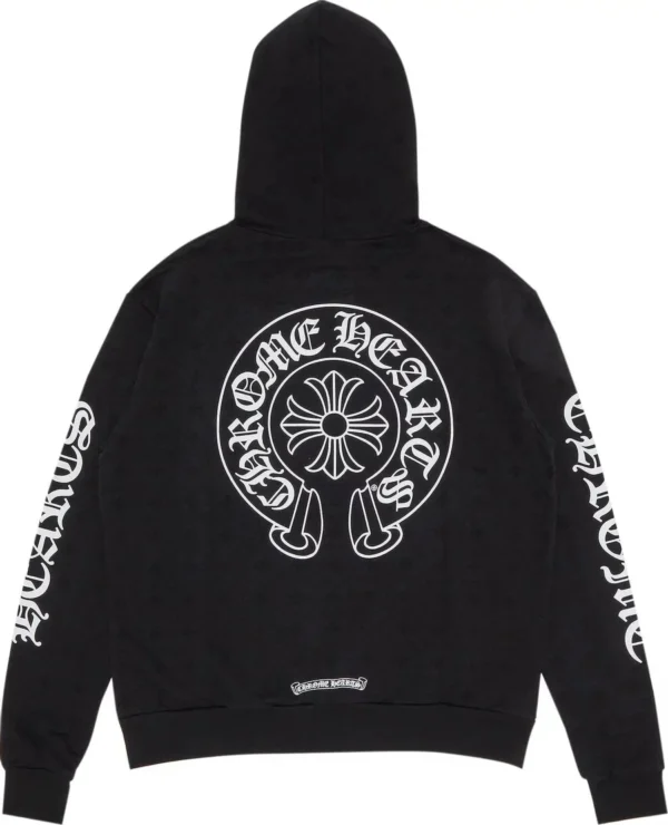 Chrome Hearts Black Hoodie 2