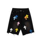 Chrome Hearts Color Cross Shorts