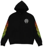 Chrome Hearts Floral Sleeve Hoodie