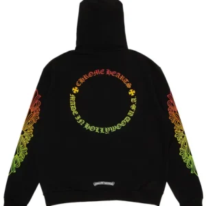 Chrome Hearts Floral Sleeve Hoodie 2