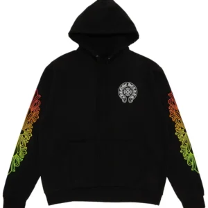 Chrome Hearts Floral Sleeve Hoodie