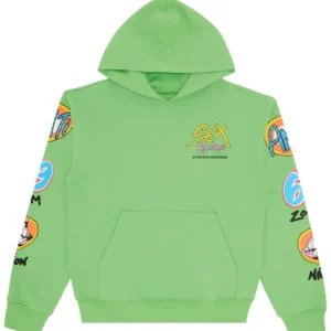 Chrome Hearts Green Hoodie