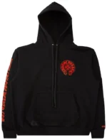 Chrome Hearts Horse Shoe Hoodie Black