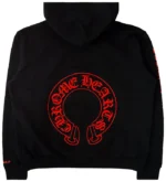 Chrome Hearts Horse Shoe Hoodie Black 3