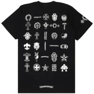 Chrome Hearts Multi Logo T-Shirt Black 2