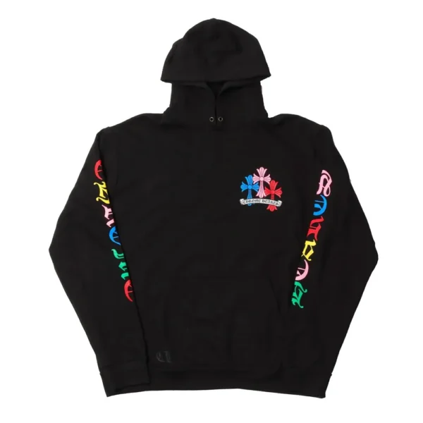 Chrome Hearts Multicolor Black Hoodie