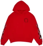 Chrome Hearts Red Hoodie