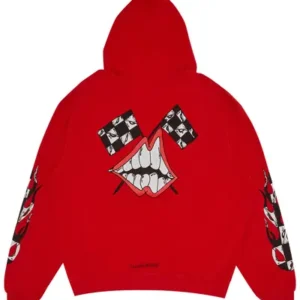 Chrome Hearts Red Hoodie 2