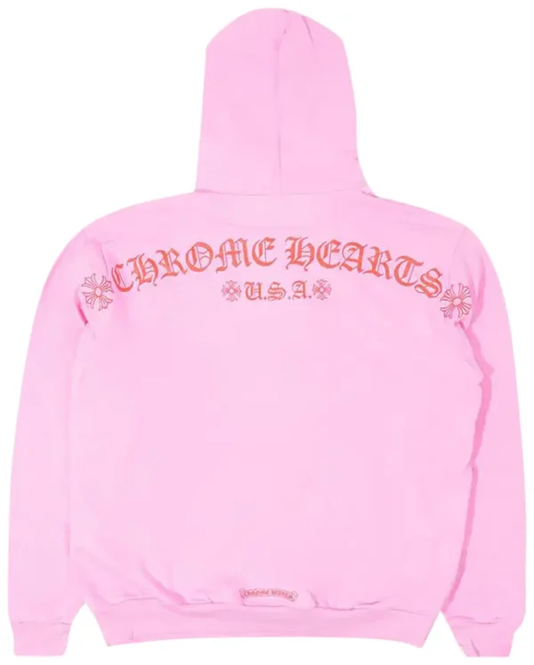 Chrome Hearts T Bar Logo Hoodie 2