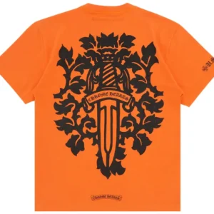 Chrome Hearts Vine Dagger T-Shirt Orange 2