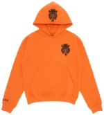 Orange Chrome Hearts Hoodie