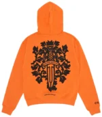 Orange Chrome Hearts Hoodie 2