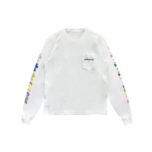 Multi Color Cross Logo Scroll Sweatshirt