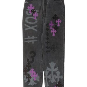 Chrome Hearts Levi’s Cross Patch Stencil Jeans