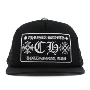 Chrome Hearts Trucker Hat – Black