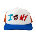 Chrome Hearts Matty Boy Sex Trucker Hat – Red/White/Blue