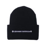 Chrome Hearts Plus Cross Beanie – Black