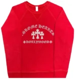 Chrome Hearts King Taco Crewneck Sweatshirt 'Red'