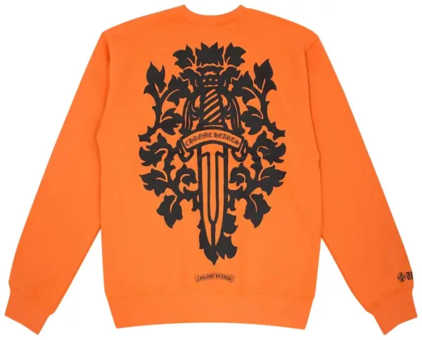 Chrome Hearts Orange Sweatshirts 2