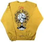 Chrome Hearts Yellow Sweatshirt 2