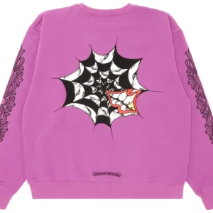 Chrome Hearts Purple Sweatshirt 2