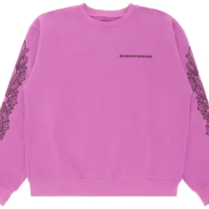 Chrome Hearts Purple Sweatshirt