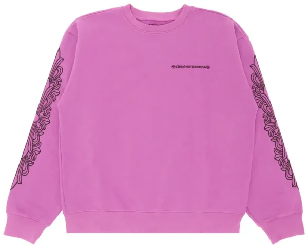 Chrome Hearts Purple Sweatshirt